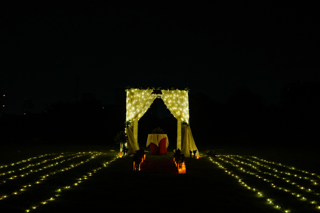 The Forever Aisle Outdoor Proposal Experience