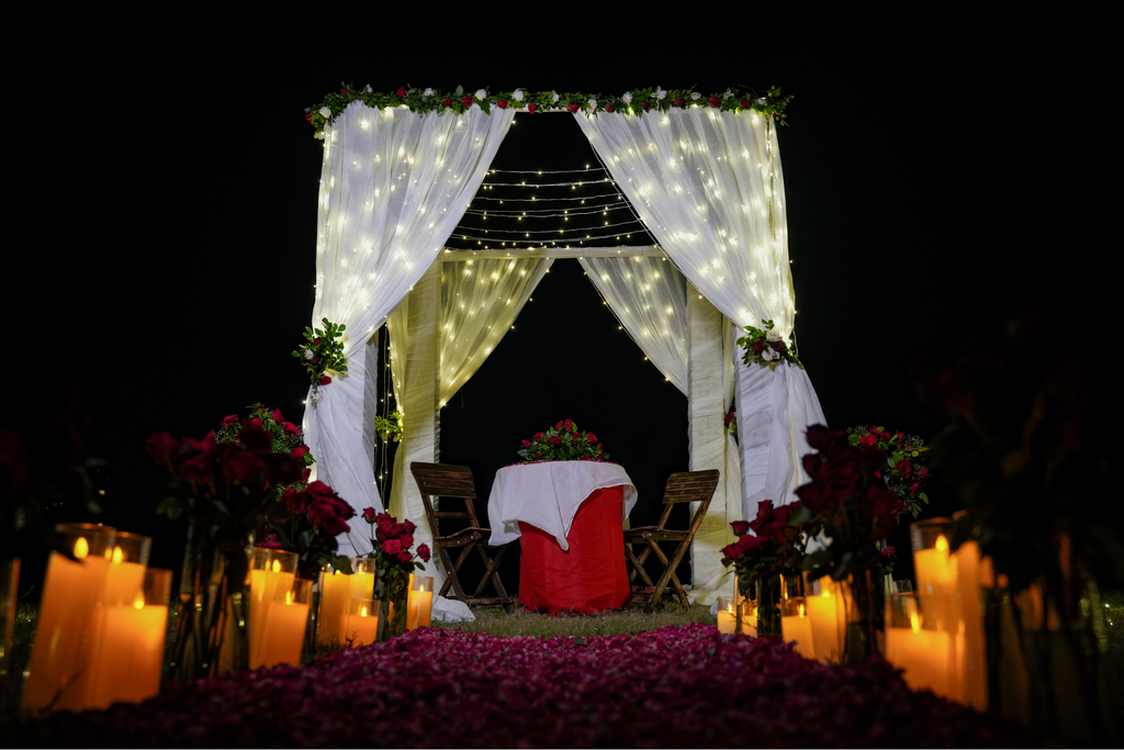 The Forever Aisle Outdoor Proposal Experience