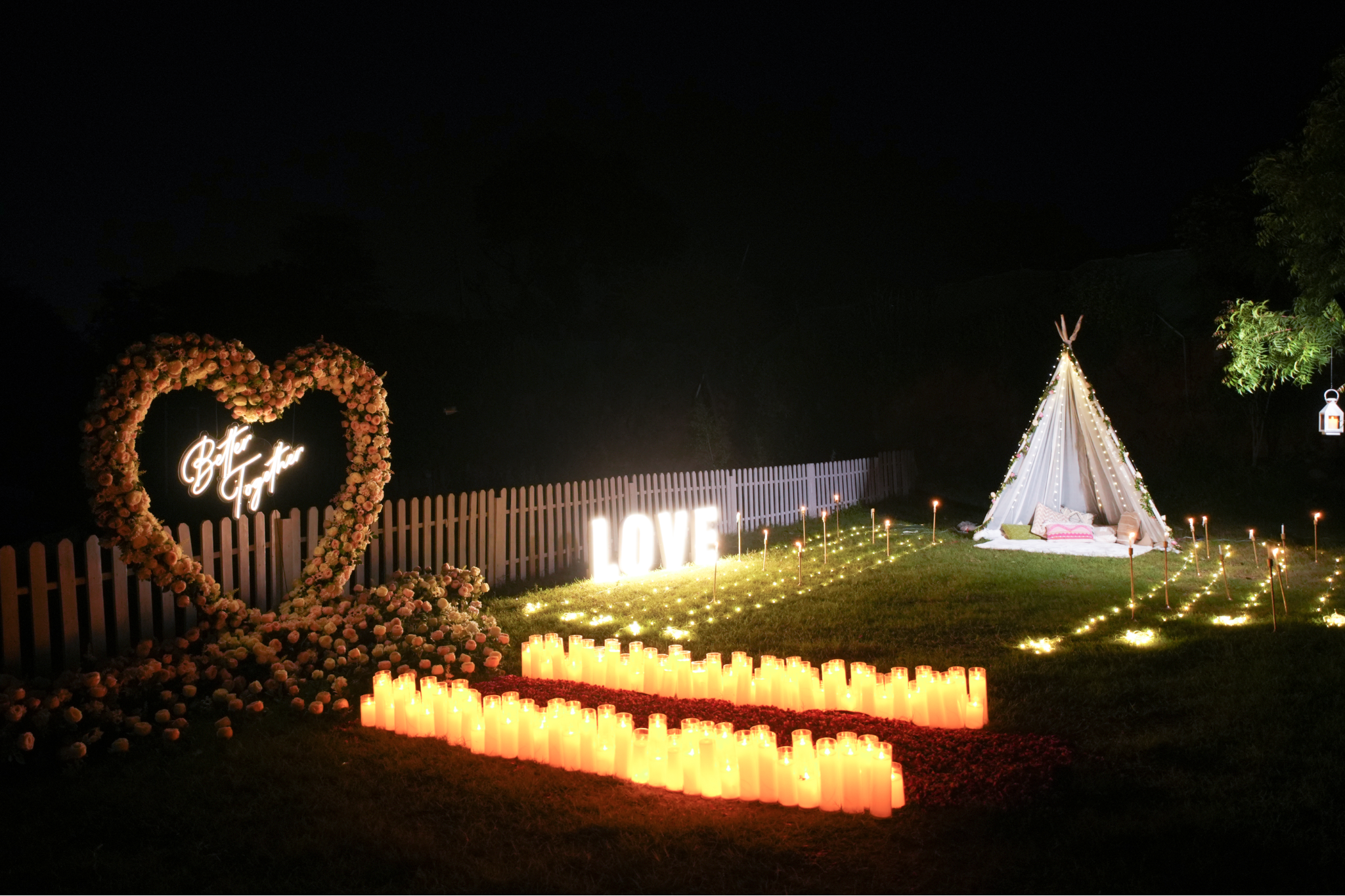 Better Together Candlelight Canopy Experience