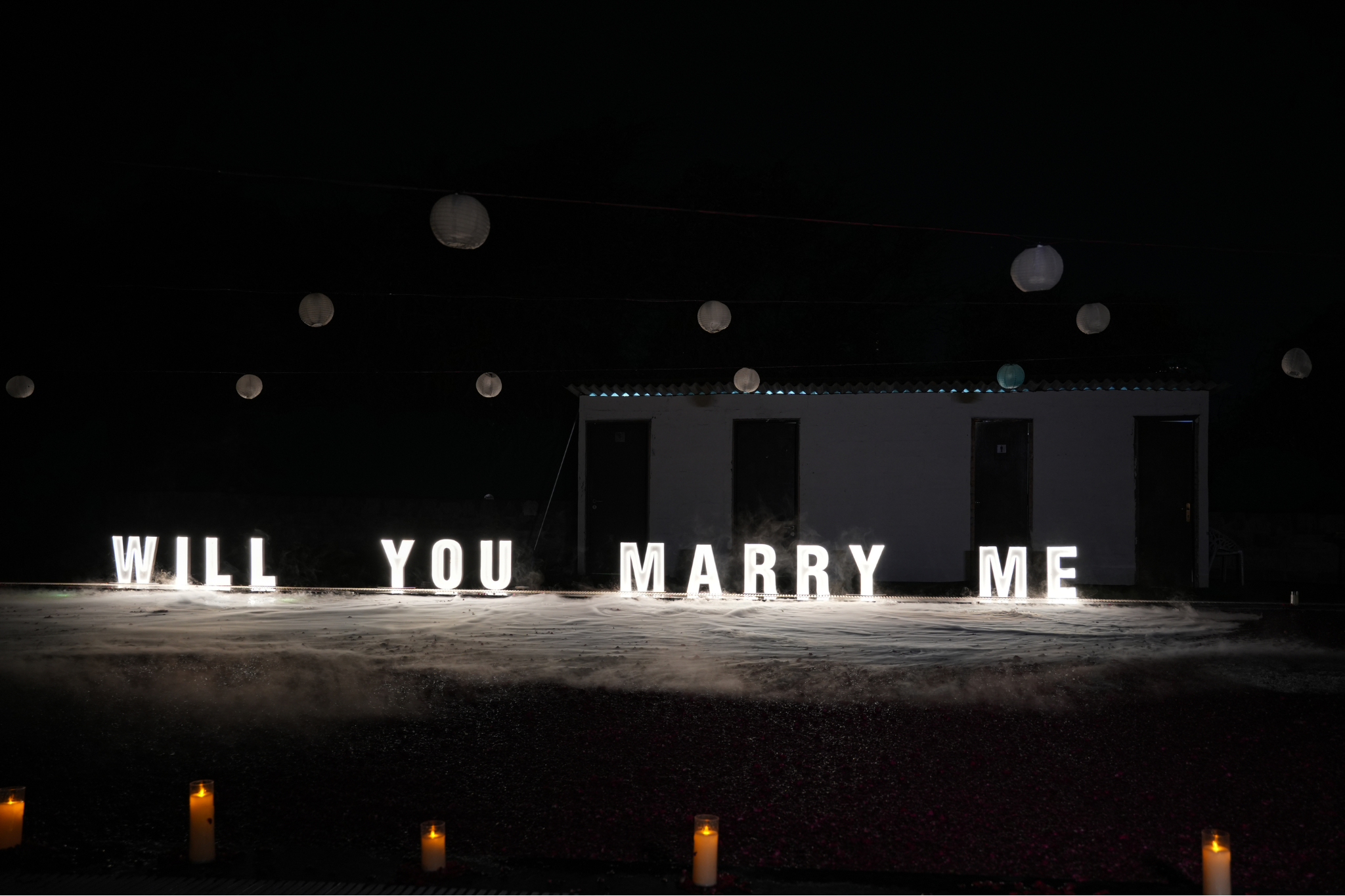 A Proposal Above the Clouds Experience