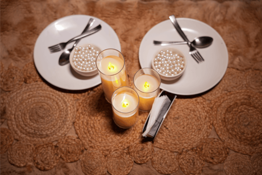 Starlit Fairy Light Canopy Private Dinner