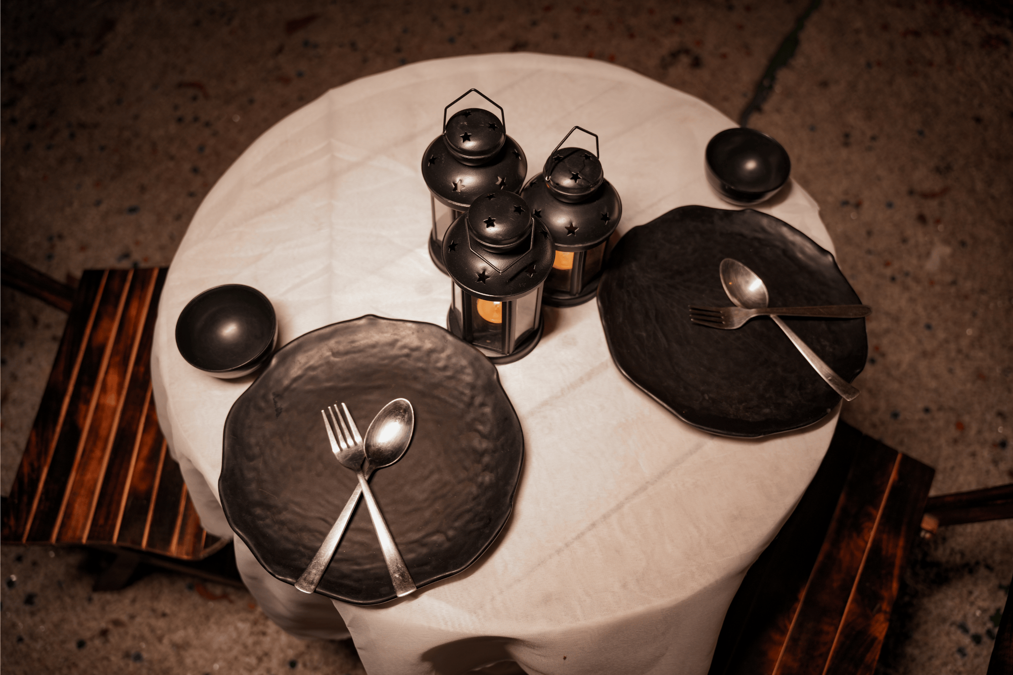 Lit ‘Will You Marry Me’ Cabana