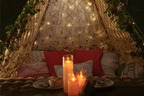 Starlit Fairy Light Canopy Private Dinner