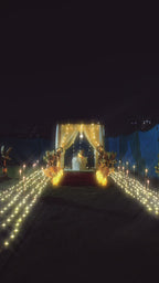 Romantic Poolside Dining Experience